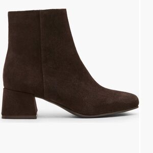 NIB Brown Suede Ankle Boots